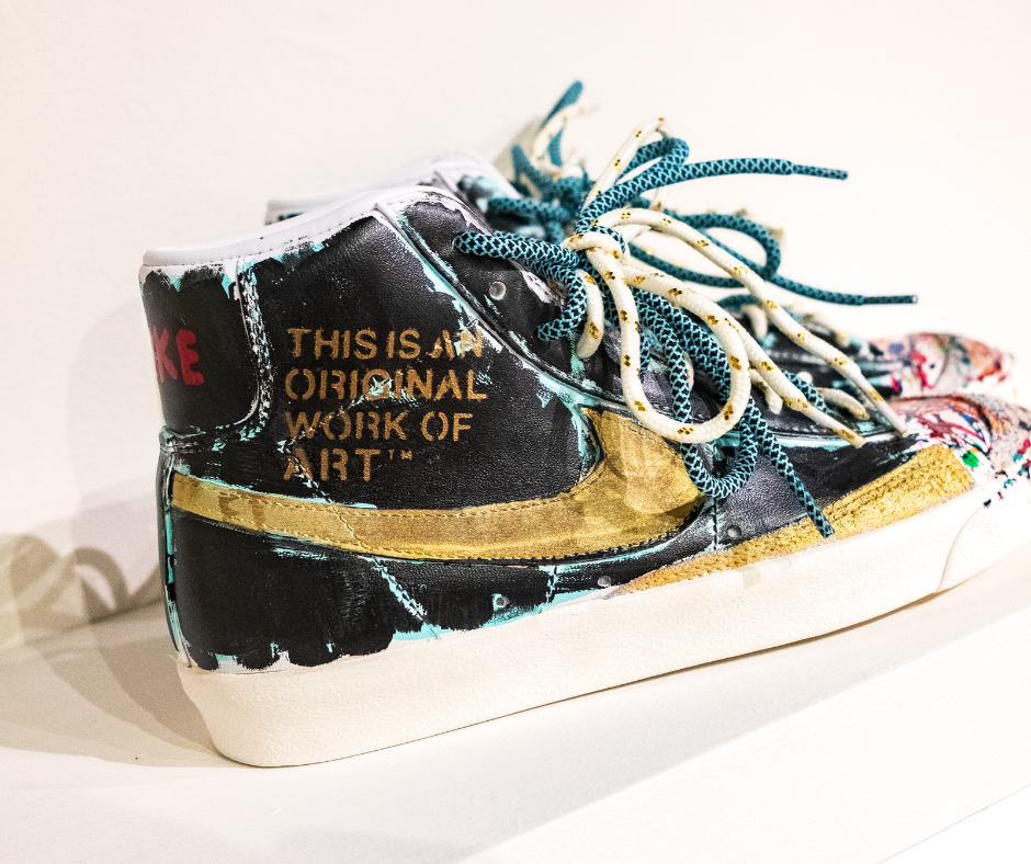 miles perry shoe art