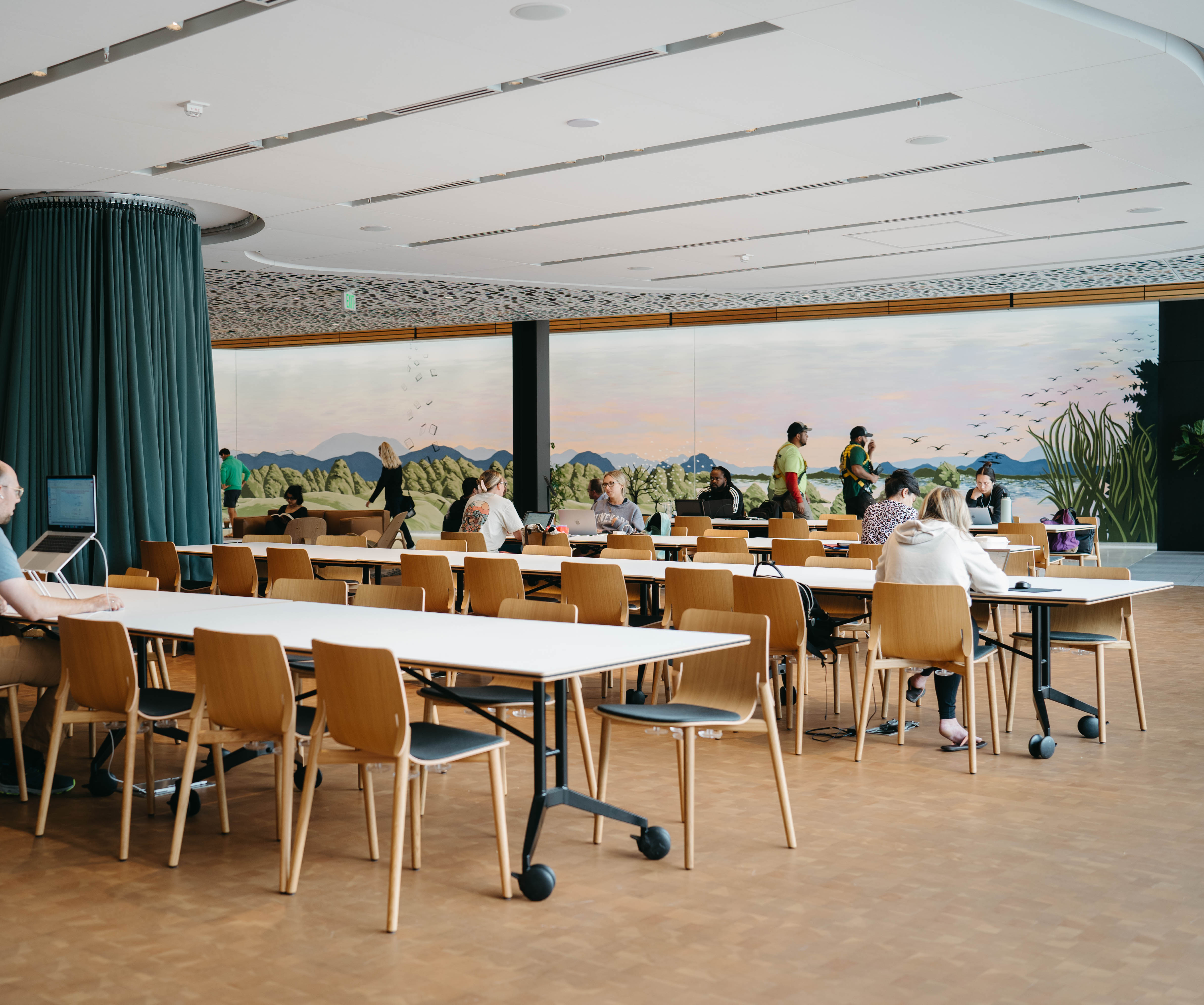 photo of tables/chairs at vester cafe