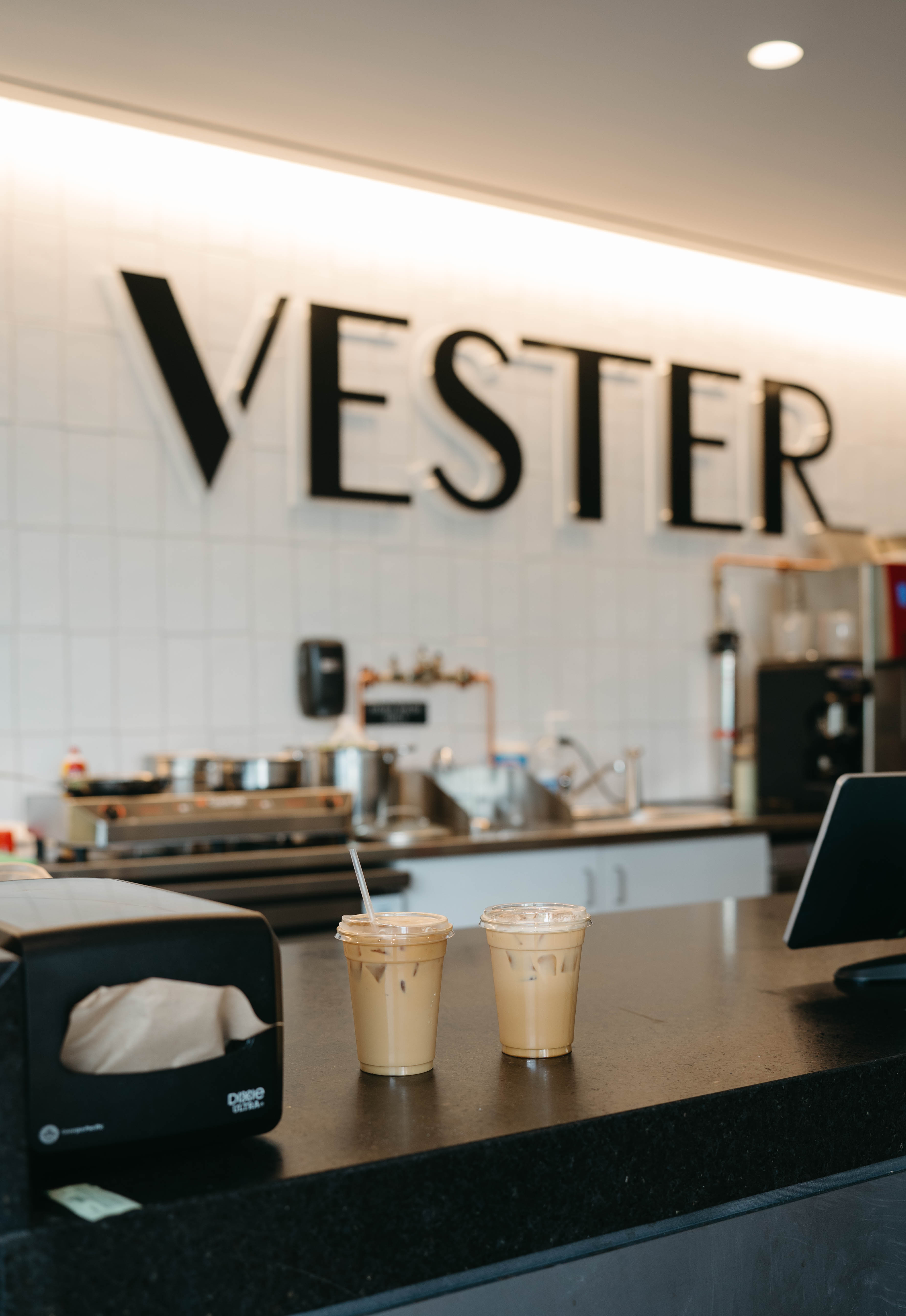 photo of coffee at vester cafe