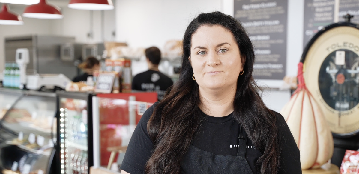 talya pessolano, owner of dirty italian